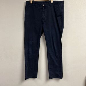 Bonobos Men's Navy Blue Slim Straight Taper Trousers‎ Chino Pants Size 35/32